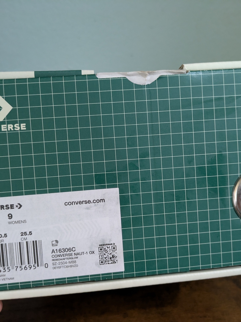 Converse x Golf Le Fleur Mint Green Women's Sneakers - Picture 4 of 9